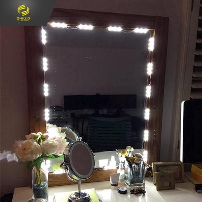 China Stylish 24w 60 LED Makeup Dressing Table Mirror Light DIY Light Kit for Makeup Cosmetic Dressing Table Mirror with Power Supply for sale