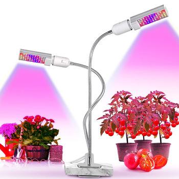 China Seed Starting Flowering Onion Grow Light For Indoor Plants , Desktop LED Grow Light With Metal Clip for sale