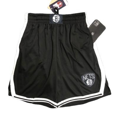 China Antibacterial Empty Gift Seventy-fifth Anniversary Nets Club Brand Label All Star Mike Basketball Jersey Shorts for sale