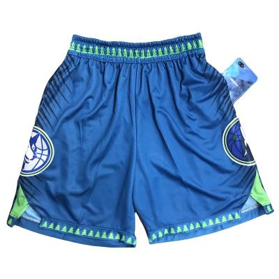 China Antibacterial Custom Jersey Basketball Shorts Pro League Logo Timberwolves Curry Club Fan Edition for sale