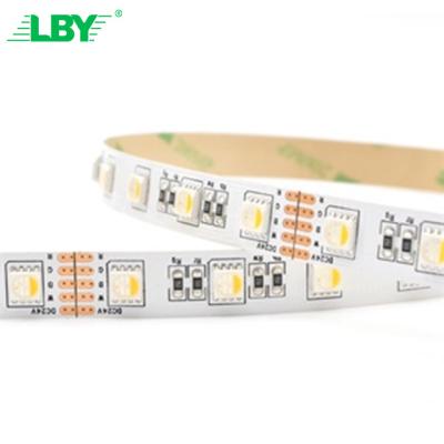 China LBY Lepro Led Strip Lights Kit 50Ft Ultra-Long Rgb App Rgb Led Strip 5050 Smd 5M 60Le Led Rgbw Strip Light for sale