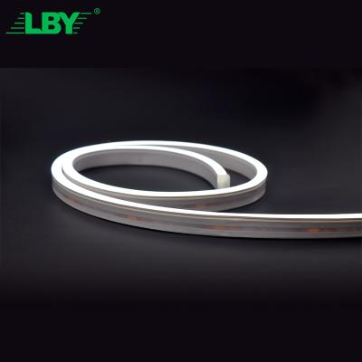 China LBY Flex Strip Led Neon Strip Constant 24V Rope Flexible Neon Light 12V Led Cuttable Strip Smd2835 For Signs Ultra Thin Cut for sale