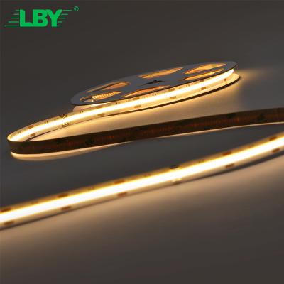 China LBY Flexible 12V Ultra Brigh Usb 900 Cct Digital Cob Led Ip67 20 Meter 12 Volt Dc Strip Kit Ip54 Rbg Magic Led Cob Strip Light for sale