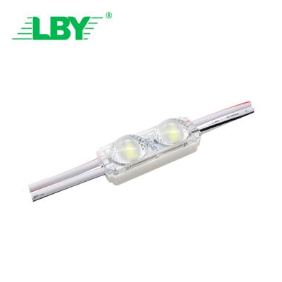 China LBY China 12v 3 Light Sign Lens 1.5w Modulo De Led Mini Smd Led Modul Injection 2835 Led Modules for sale