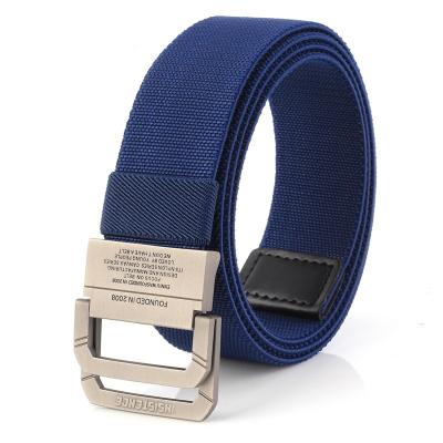 China Fashion casual belt for men's casual woven belt canvas belt for sale