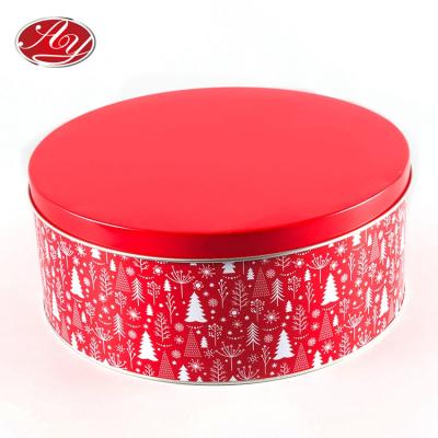 China Wholesale Christmas Metal Tin For Gift Packaging Box Material Eco-friendly And Recyclable for sale