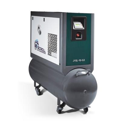 China 380v 50hz 16bar lubricated dry air compressor for sale