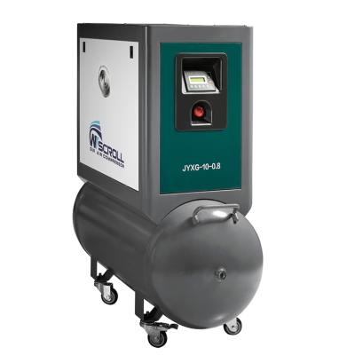 China High quality type lubricated air scroll compressor 200 l for sale