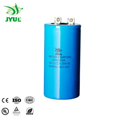 China Size Voltage 500uf 450v Capacitor Electrolytic Capacitor Motor Start Price for sale