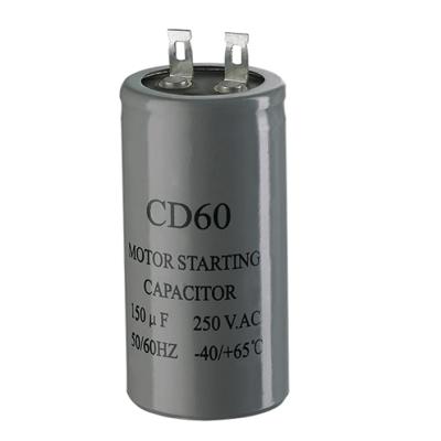 China 1hp air conditioner capacitor start motor with cd60 capacitor for sale