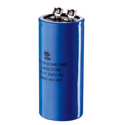 China cd60 air conditioner motor starting 110v-330v farad electrolytic capacitor for sale