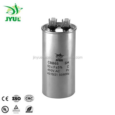 China cbb65 air conditioner shipping and handling capacitor 40/70/21 rohs capacitor for sale