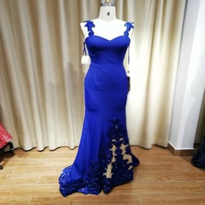 China Fashion Anti-static Formal Dress Evening Lady Dress Embroidery Long Western Prom Dress for sale