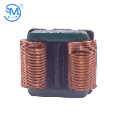 China High Current Flat Line Flat Line Choke Mode Coil EMI Filter Common Mode Plug Inductor High Performance Common Inductor for sale