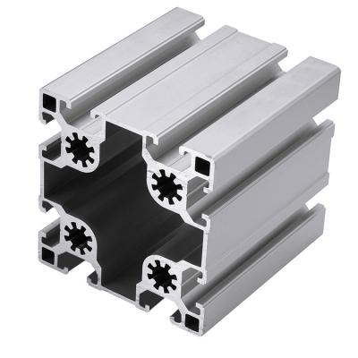 China Strong Industrial Anodized 9090 V Slot Aluminum Frames Extruded Aluminum Profiles for sale