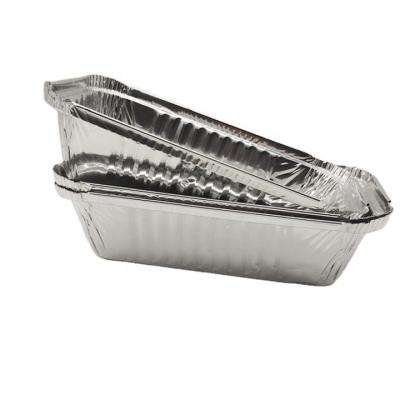 China Food Grade Eco - Friendly Fast Food Disposable Aluminum Foil Tray , Aluminum Foil Container for sale