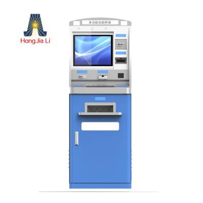 China kiosk payment & media player double screen information signage screen digital ticket kiosk digital ticket kiosk for sale