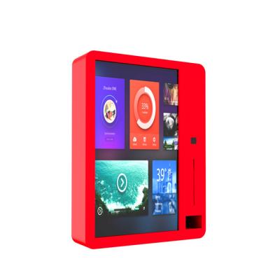 China Shopping Mall Fast Food Ordering 21.5 Inch Touch Screen Self Service Payment Passport Kiosk Machine (HJL-1005B) for sale