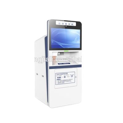 China Indoor Credit Card Payment Kiosk For Payment And Advertising / Kiosk With A4 Printer Self Service Terminal for sale