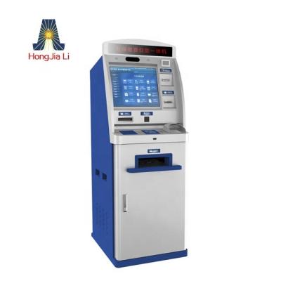 China Good Bank Discount With Multifunction Bill Acceptor, Printer, Scanner And Reader Cards Touch Screen Self Payment Kiosk for sale