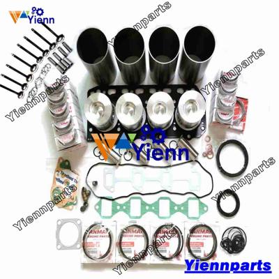 China Tractor Overhaul Rebuild Kit For Yanmar Z75 SK45SR SK50UR PC40MR-8 Excavator 20kW QAS20 Generator Engine etc. Excavator Loader 4TNE88 4TNE88-DGD 4TNE88-RZN3 for sale