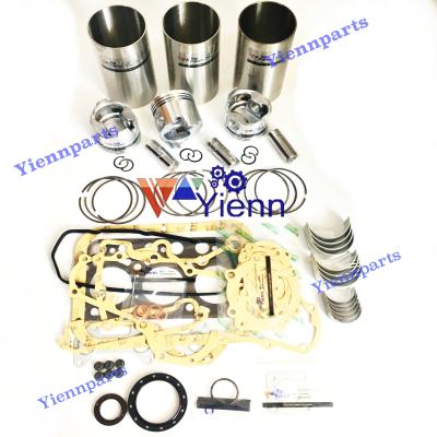 China Excavator etc. Tractor 3GMF Overhaul Engine Rebuild Kit Cylinder Liner Piston Bearing Kit Gasket Set Piston Ring For Yanmar Excavator Diesel Full for sale