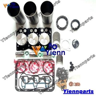 China Machinery Repair Shops 3TNM68 Engine Overhaul Rebuild Kit Cylinder Liner Gasket For Yanmar Diesel Engine Kit Repair Parts Piston Ring Bearing Set for sale