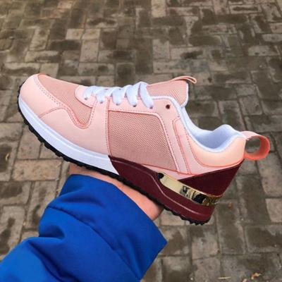 China Running Trainers Chunky Casual Sneakers Autumn Shoes Platform Sport Breathable Light Luxury Brand Sneaker for sale