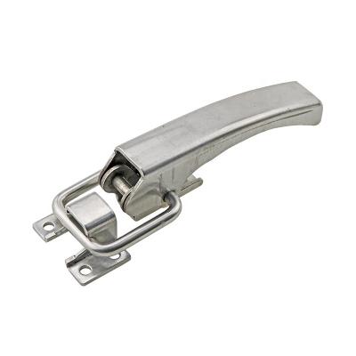 China Spring loaded 304 stainless steel vehicle pull handle latch SK311 special door handle special toggle lock for sale