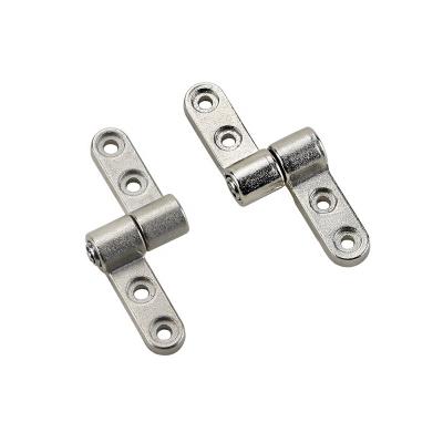 China Easy Installation Small Torsion Shaft Arbitrarily Stop Wide Angle 360 ​​Flip Stop Positioning Damper Hinge for sale