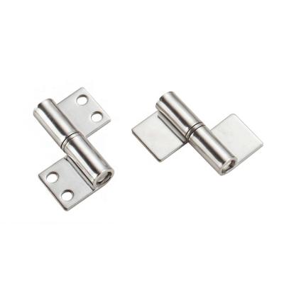 China Industrial Hardware Cabinet Stainless Steel Hinge Door Window Electric Detachable Welding Hinge for sale