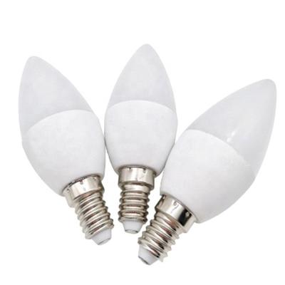 China Indoor lighting LED candle bulb e27 C37 7W 3000K 6500K led candle lights for sale