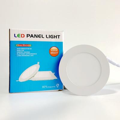 China Slim Round 15W 18W 24W Residential Ceiling Light Life 30000H 3000K 6500K China Supply Panel Light for sale