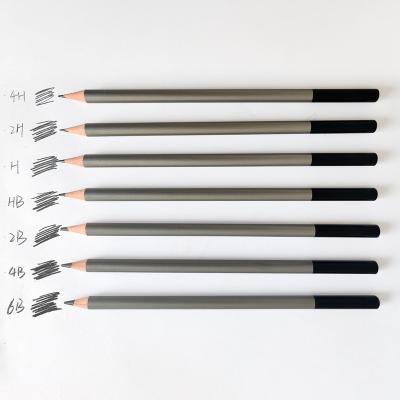 China Hot Selling Sketch Odm Brand 2B 4B 6B Standard Drawing Sketch Pencil Set Professional for sale