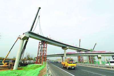 China Instalação fácil Estrutura de aço de ponte Resistência à corrosão à venda