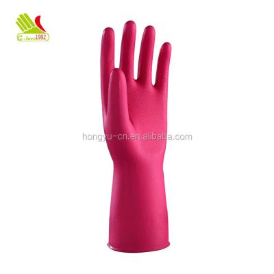 China Scale Pattern To Palm Fish-scale Pattern Nitrile Linerless Gloves For Kitchen Washing With Cheap Price for sale