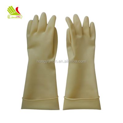 China Durable Custom Printed Skin Color Gloves Household Goods Kitchen / Rubber Gloves For Sensitive Skin for sale