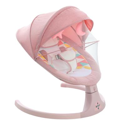 China WESHIONS contemporary hot sale cheap kids bedroom baby swing bed for kids baby crib swing/baby rocking hutch with bluetooth music for sale