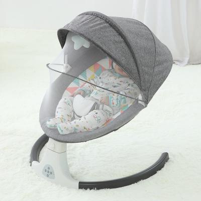 China 2021 New Product Contemporary Baby Swing Bed, Automatic Electric Cradle For Newborn Baby China Factory Price Rocking Chair For Baby Bed for sale