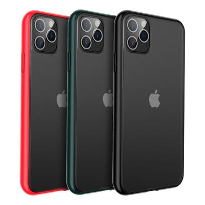 China Anti-fingerprint Wholesale Matte Hard Pc Case With Translucent Tpu Soft Edges Back Cover 11 11 Pro 11 Pro Max Case For Shockproof iPhone 11 for sale