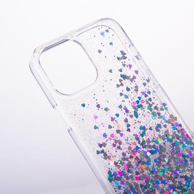 China Anti-drop Girls Women Design Stylish Glitter Glitter TPU Protective Phone Case For iPhone 13 Mini Pro Max for sale