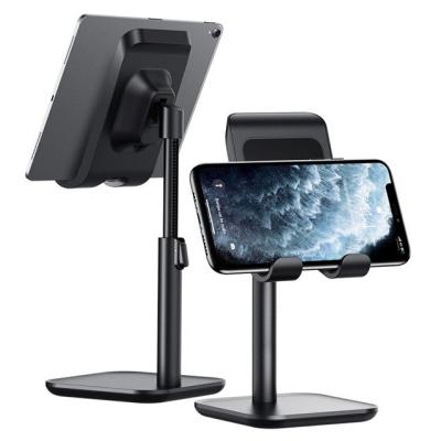 China Height Adjustable Angle and Height Adjustable Phone Holder Stand for iPhone Smartphone iPad Tablet PC Cell Phone Stand Adjustable for sale