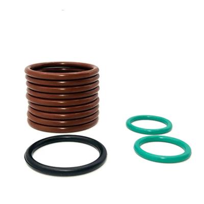 中国 Nitrile Buna O Ring Black Brown AS568 60 70 90 FKM NBR High Pressure Rubber Seal 販売のため