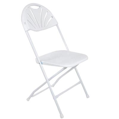 China Wholesale hot sale foadble event modern design cooling outdoor plastic folding chair for sale