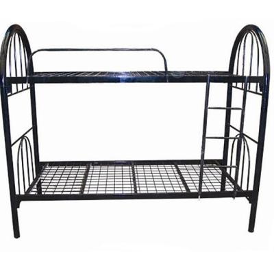 China Wholesale Cheap Simple Design Dormitory School Working Iron Steel Frame Bunk Metal Single Bed for sale