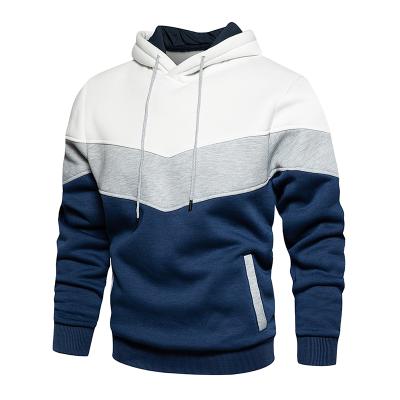 China Viable Men's Patchwork Clothing Fleece Street Fashion Casual Loose Autumn And Winter Jacket Hoodies And Sweatshirts for sale