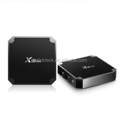 China Original OS 1gb RAM 8gb Android 7.1 Android 7.1 Mini TV Box Amlogic S905W Factory HD TV ROM X96mini TV ROM Android Set Top Box for sale