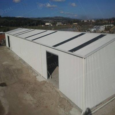 China Q345 Steel Structure Frame Warehouse Construction Metal Building Industrial Metal Building for sale