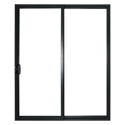 China Magnetic Screen Sliding Doors Folding Sliding Door Soft Narrow Glass Sliding Glass Door for sale