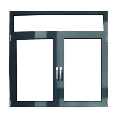 China Swing Screen Bridge Aluminum Alloy Window Double-Layer Tempered Glass Soundproofing Curtain Window Broken Balcony for sale